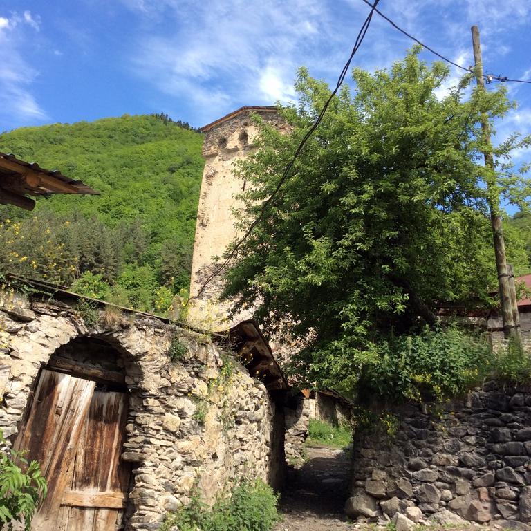 Guest House Chuta In Lagami Mestia Buitenkant foto